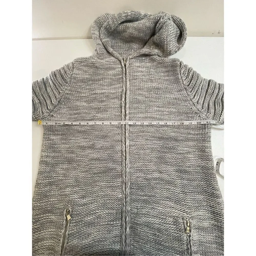 Leif Nelson Women’s XL grey zippered cardigan